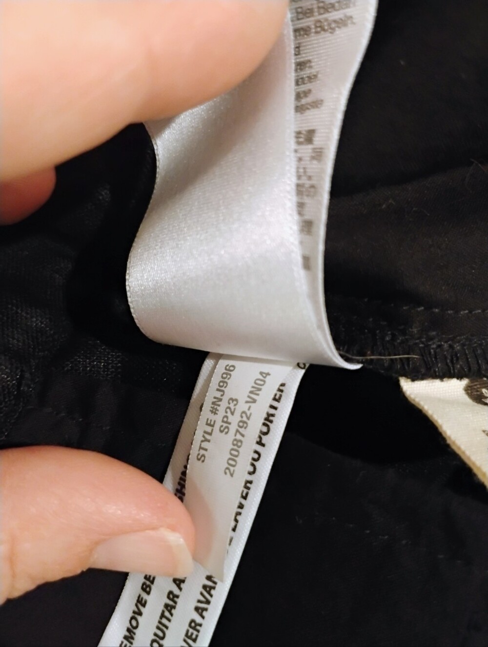 Women's Madewell Size 8 Black Wide Leg Pleat Linen Pants - Picture 6 of 9